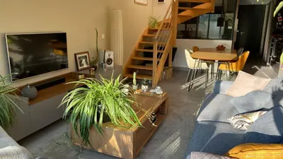 Coin salon dans l'établissement La Douceur Tourangelle