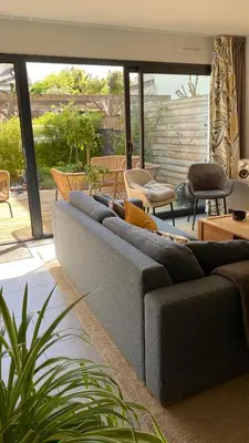 Coin salon dans l'établissement La Douceur Tourangelle