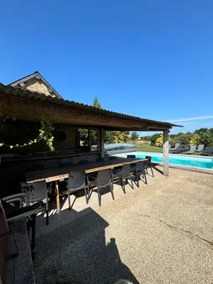 Piscine de l'établissement Closerie 3 étoiles La Poire à Loup, Domaine avec Piscine ou située à proximité