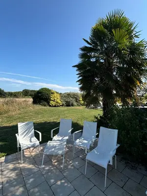 Jardin de l'établissement Closerie 3 étoiles La Poire à Loup, Domaine avec Piscine