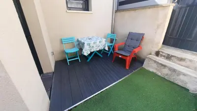 Terrasse ou espace extérieur de l'établissement Gite du Coteau