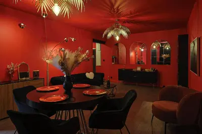 Coin salon dans l'établissement LoudunBNB