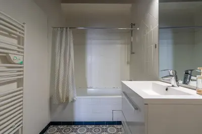 Salle de bains dans l'établissement L'escapade blésoise - Hyper Centre