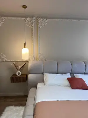 Un ou plusieurs lits dans un hébergement de l'établissement Eden Room - Luxe, Balnéo & Sauna
