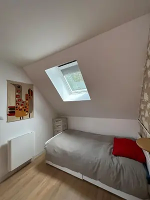 Un ou plusieurs lits dans un hébergement de l'établissement gîte à la campagne