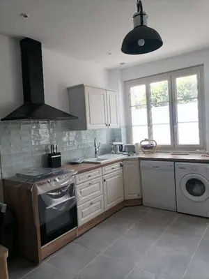 Cuisine ou kitchenette dans l'établissement BRS Appartment