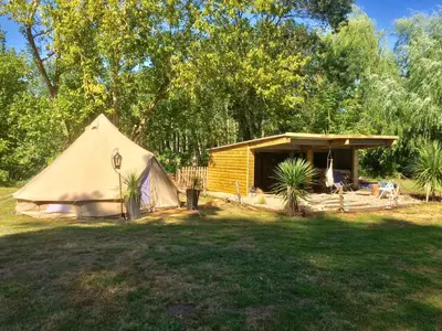 Jardin de l'établissement La Grande Maison