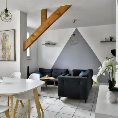 Spacieux & Familial 3 chambres proche gare
