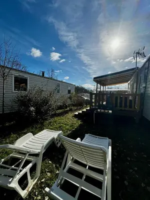 Plan de l'établissement Mobile-home 3 chambres chaleureux et calme