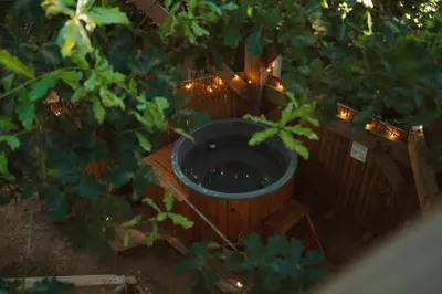 Jardin de l'établissement La Batelière sur Loire
