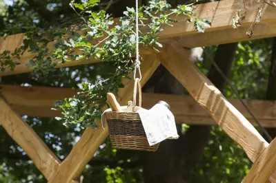 Jardin de l'établissement La Batelière sur Loire