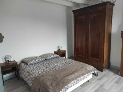 Un ou plusieurs lits dans un hébergement de l'établissement L'Indrois de repos