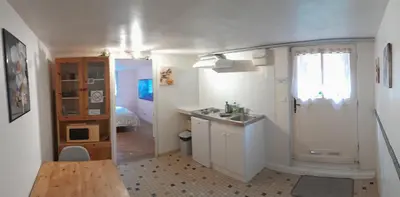 Plan de l'établissement Studio indépendant avec jardin