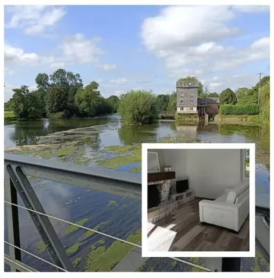 Vue sur la rivière ou le fleuve situé(e) à proximité de la maison de vacances