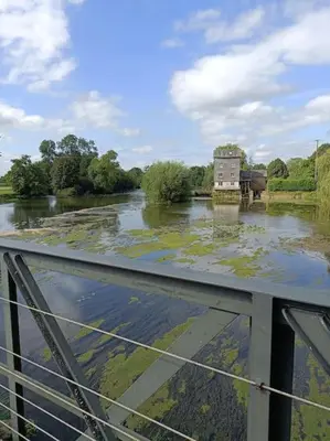 Vue sur la rivière ou le fleuve situé(e) à proximité de la maison de vacances