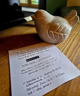 Plan de l'établissement La Maison des Oiseaux
