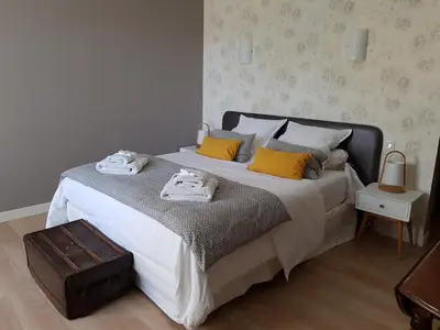 Un ou plusieurs lits dans un hébergement de l'établissement La Maison du Carroir