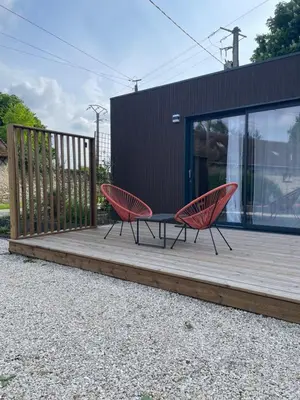 Terrasse ou espace extérieur de l'établissement Tiny house