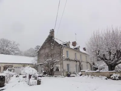 L'établissement Le Clos des Bérengeries en hiver