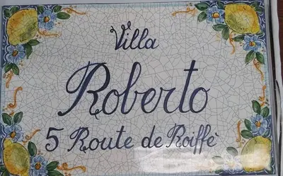 Plan de l'établissement Villa Maison Roberto