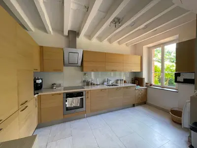 Cuisine ou kitchenette dans l'établissement Lucia de La Motte