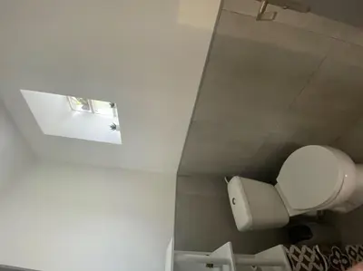 Salle de bains dans l'établissement Gîte à louer 70 m2