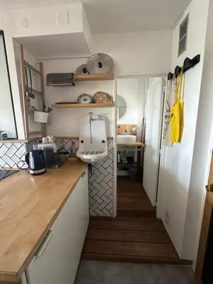 Cuisine ou kitchenette dans l'établissement Studio idéal pour Beauval