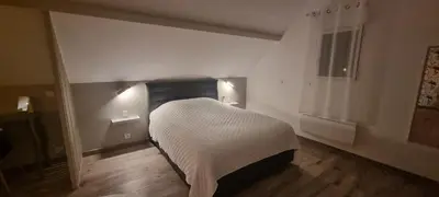 Un ou plusieurs lits dans un hébergement de l'établissement L'escale, Loire et Châteaux