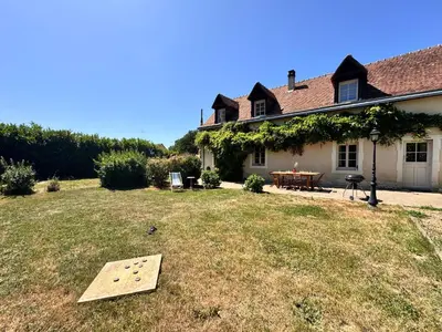 Jardin de l'établissement Le Grand Bricoin - Campagne - Parking - 12 pers