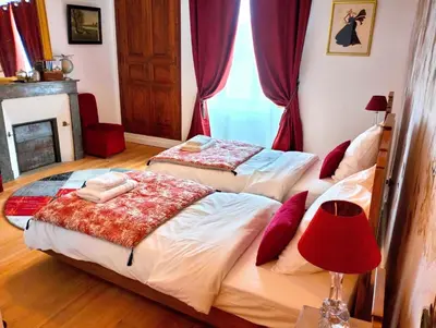 Un ou plusieurs lits dans un hébergement de l'établissement La Maison de Siam