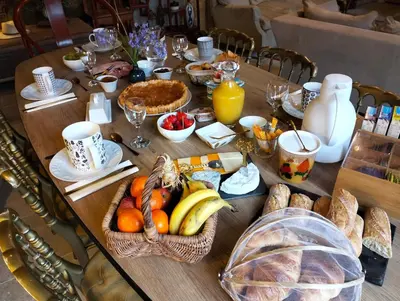Nourriture dans le B&B/chambre d'hôtes ou à proximité