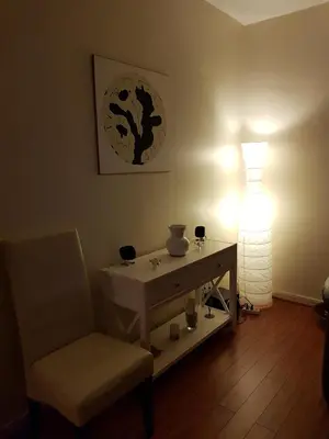 Coin salon dans l'établissement Appartement de l'Étoile