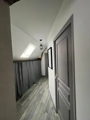 Plan de l'établissement Charmante maison de bourg cosy accès wifi