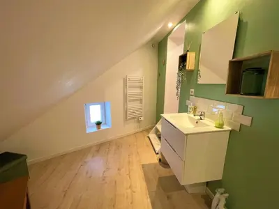 Cuisine ou kitchenette dans l'établissement Caporizon-Le Coffre fort-Le clos de Chambord
