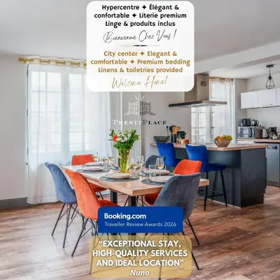 Cuisine ou kitchenette dans l'établissement Le Grand Colbert - By PrestiPlace