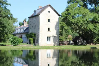 Paysage naturel près de la maison de vacances