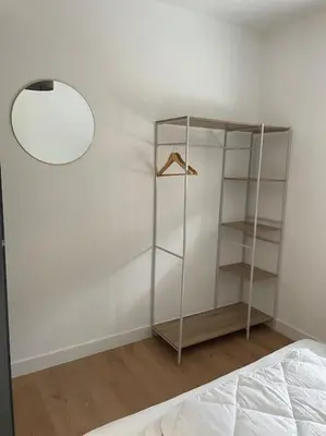 Un ou plusieurs lits dans un hébergement de l'établissement Les Chalets du Mancel Chalet Maïka -Bouleries Jump - 24h du Mans