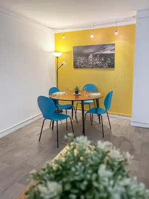 Coin salon dans l'établissement Moderne et Cosy au coeur de Tours