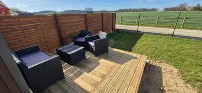 Jardin de l'établissement NATIBOXflo