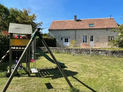 Aire de jeux pour enfants de l'établissement Évasion champêtre