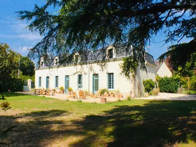 Jardin de l'établissement Le Gite du Clos des Levées