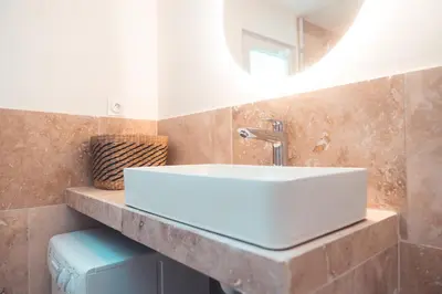 Salle de bains dans l'établissement Le Friendly - Convivial & Chill