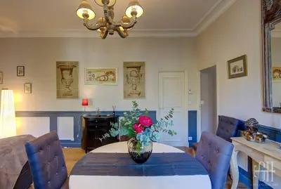 Coin salon dans l'établissement Appartement familial 2 chambres, 2 salles de bains