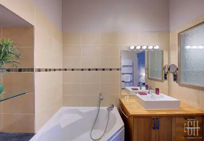Salle de bains dans l'établissement Appartement familial 2 chambres, 2 salles de bains