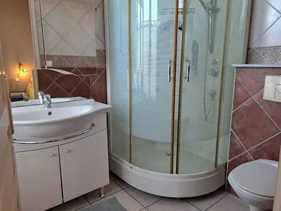 Salle de bains dans l'établissement chambre cosy en centre ville avec accès indépendant