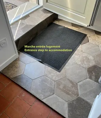 Plan de l'établissement Gîte cosy tout confort - Le palmier