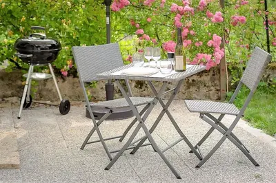 Jardin de l'établissement Charmante maison proche Amboise