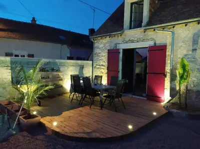 Terrasse ou espace extérieur de l'établissement Maison de campagne