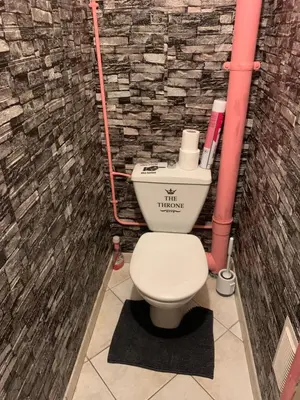 Salle de bains dans l'établissement L appart