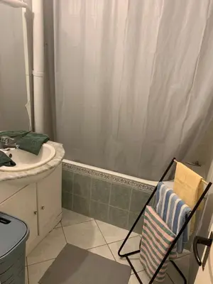 Salle de bains dans l'établissement L appart